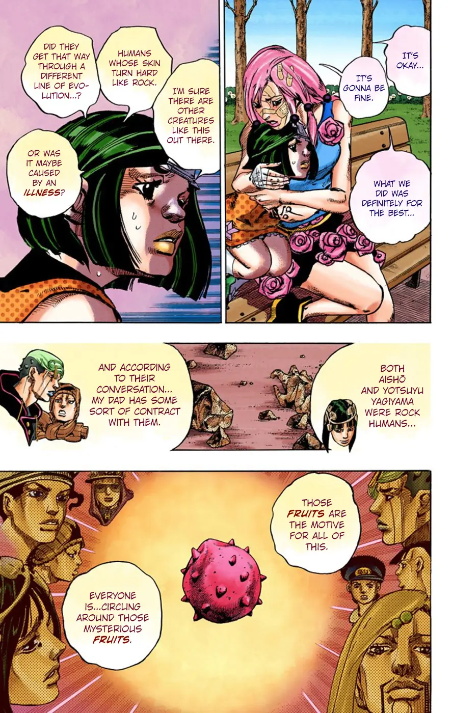 JoJo's Bizarre Adventure, Part 8: JoJolion Colored Manga, chapter 43, page 11