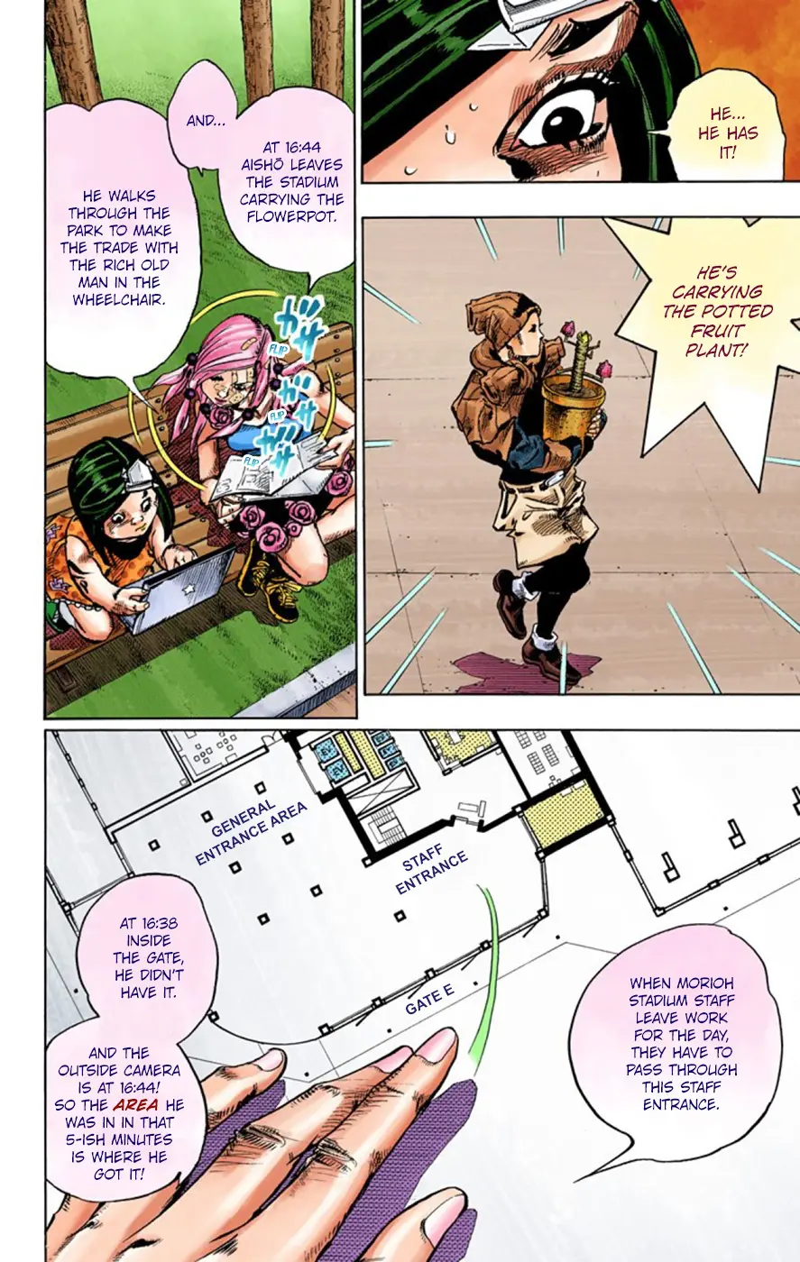 JoJo's Bizarre Adventure, Part 8: JoJolion Colored Manga, chapter 43, page 14