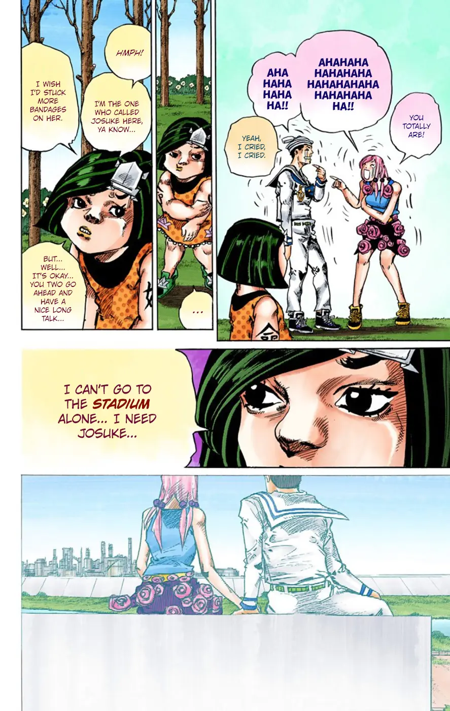 JoJo's Bizarre Adventure, Part 8: JoJolion Colored Manga, chapter 43, page 22