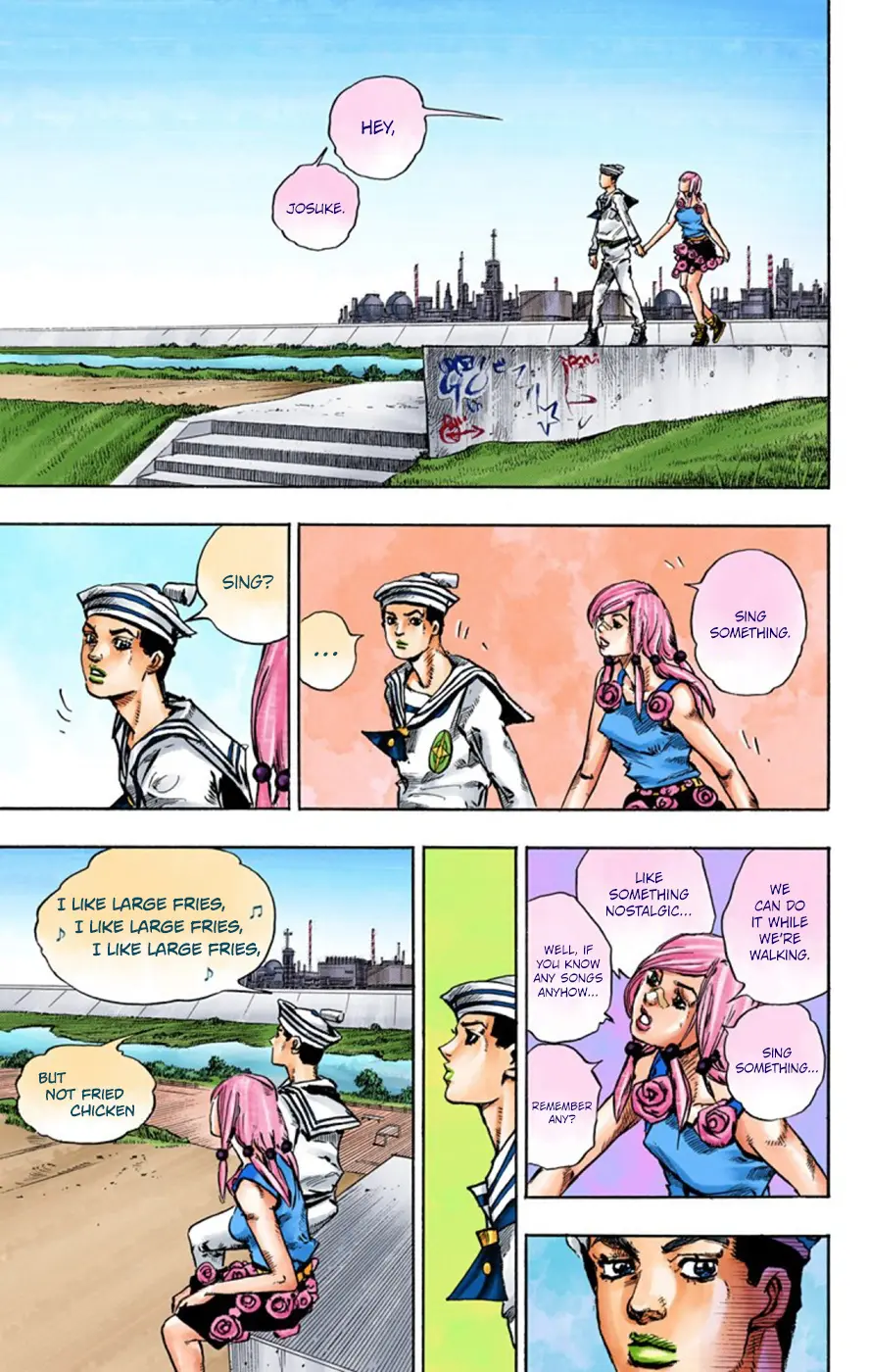 JoJo's Bizarre Adventure, Part 8: JoJolion Colored Manga, chapter 43, page 23