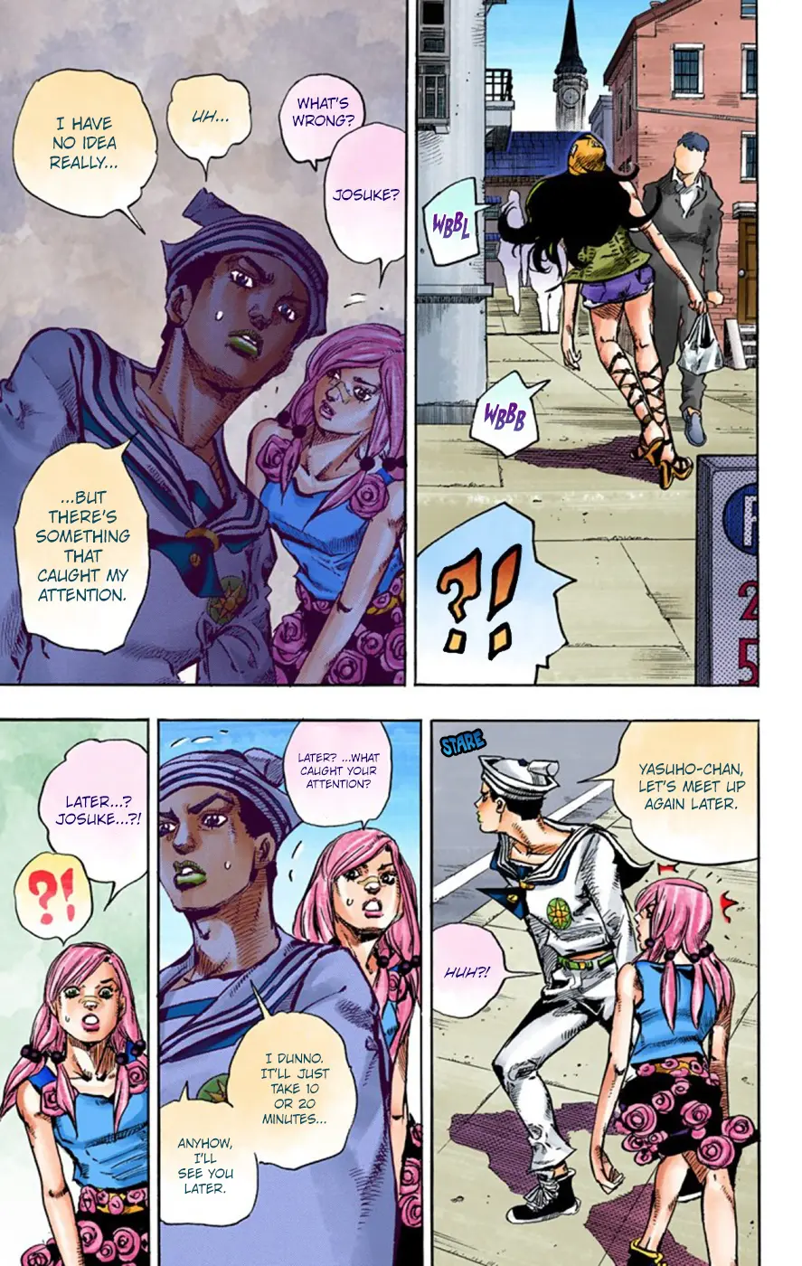 JoJo's Bizarre Adventure, Part 8: JoJolion Colored Manga, chapter 43, page 29