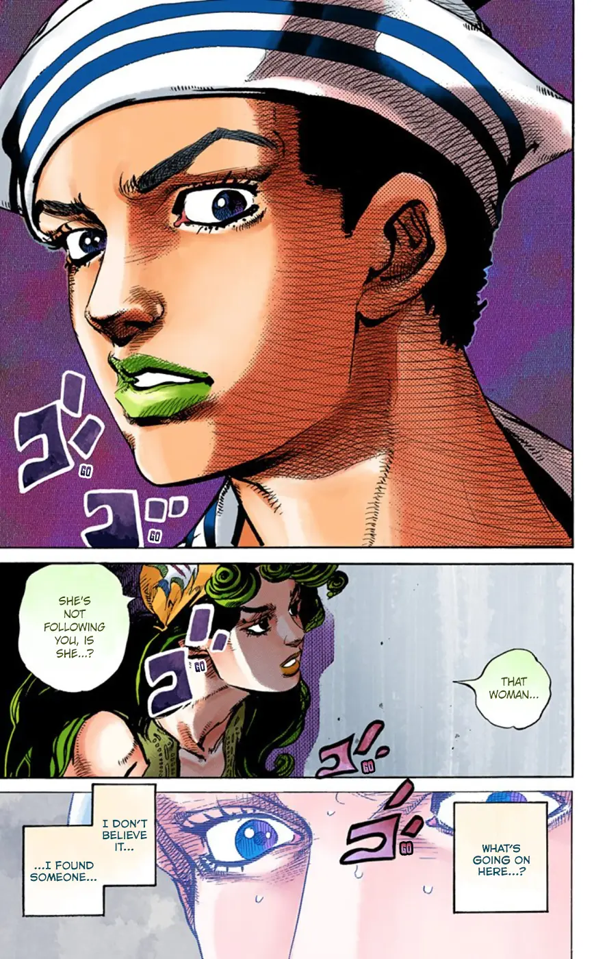 JoJo's Bizarre Adventure, Part 8: JoJolion Colored Manga, chapter 43, page 31