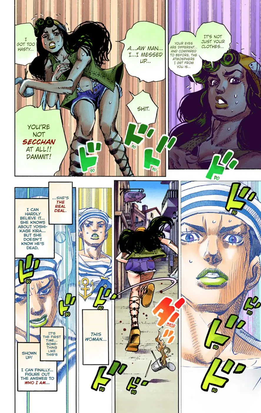 JoJo's Bizarre Adventure, Part 8: JoJolion Colored Manga, chapter 43, page 36
