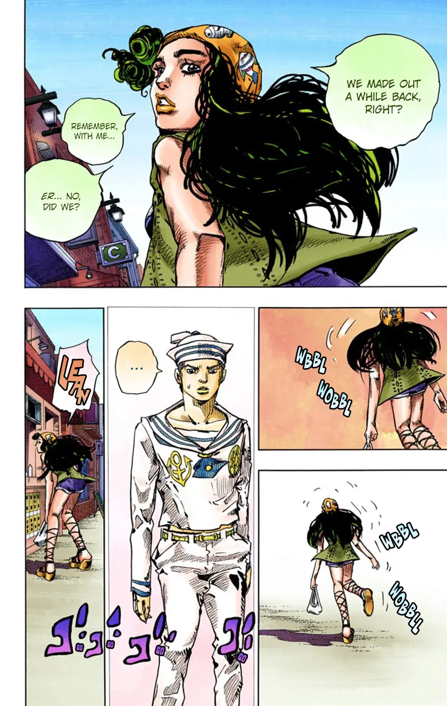 JoJo's Bizarre Adventure, Part 8: JoJolion Colored Manga, chapter 43, page 44