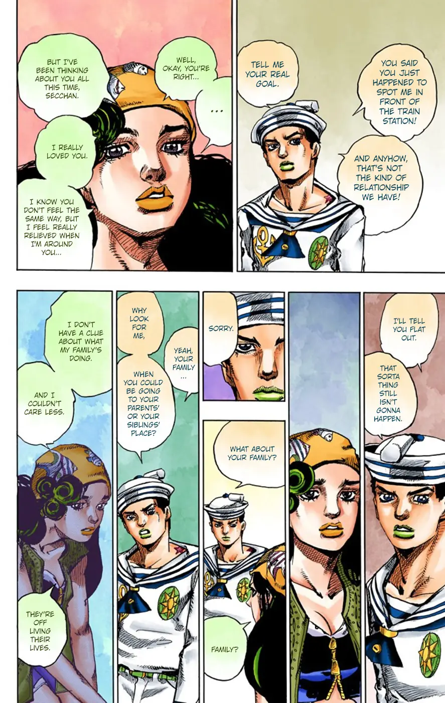 JoJo's Bizarre Adventure, Part 8: JoJolion Colored Manga, chapter 44, page 16