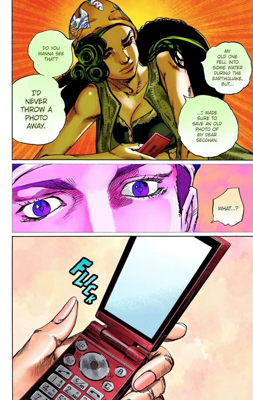 JoJo's Bizarre Adventure, Part 8: JoJolion Colored Manga, chapter 44, page 20