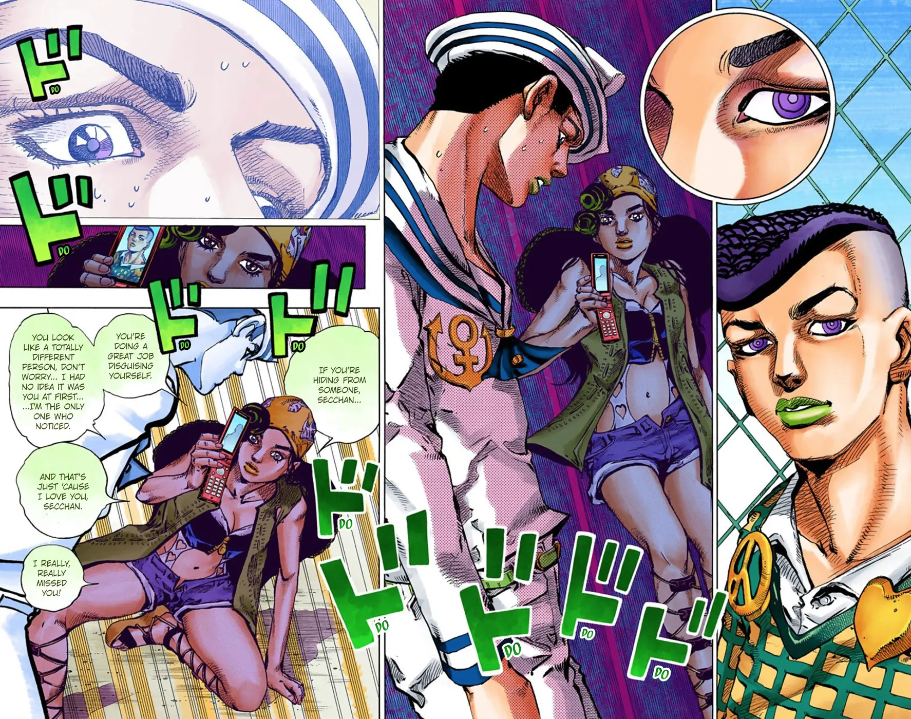 JoJo's Bizarre Adventure, Part 8: JoJolion Colored Manga, chapter 44, page 22