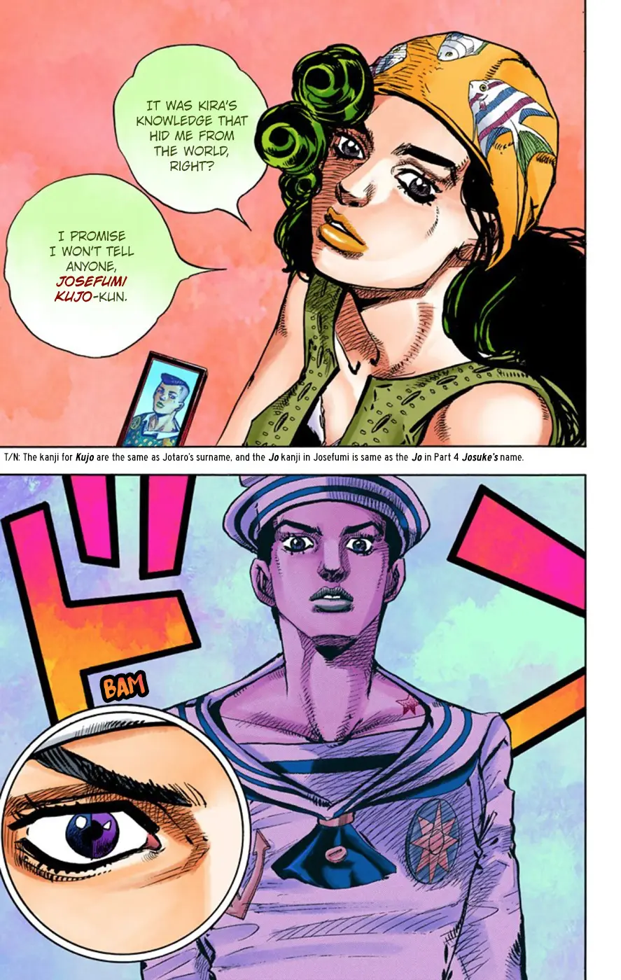JoJo's Bizarre Adventure, Part 8: JoJolion Colored Manga, chapter 44, page 24