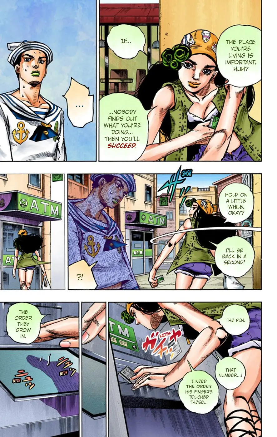 JoJo's Bizarre Adventure, Part 8: JoJolion Colored Manga, chapter 44, page 28