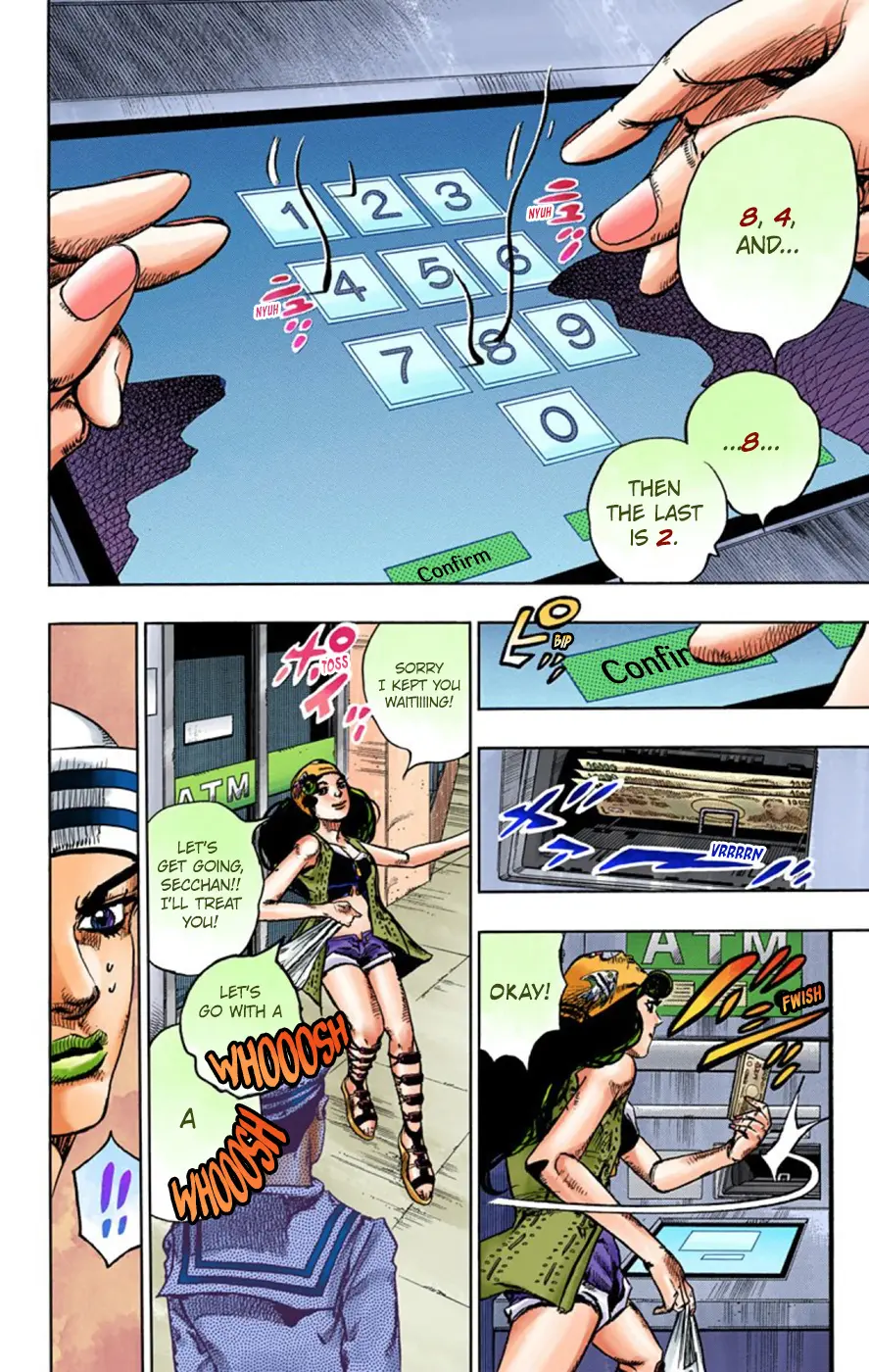 JoJo's Bizarre Adventure, Part 8: JoJolion Colored Manga, chapter 44, page 29
