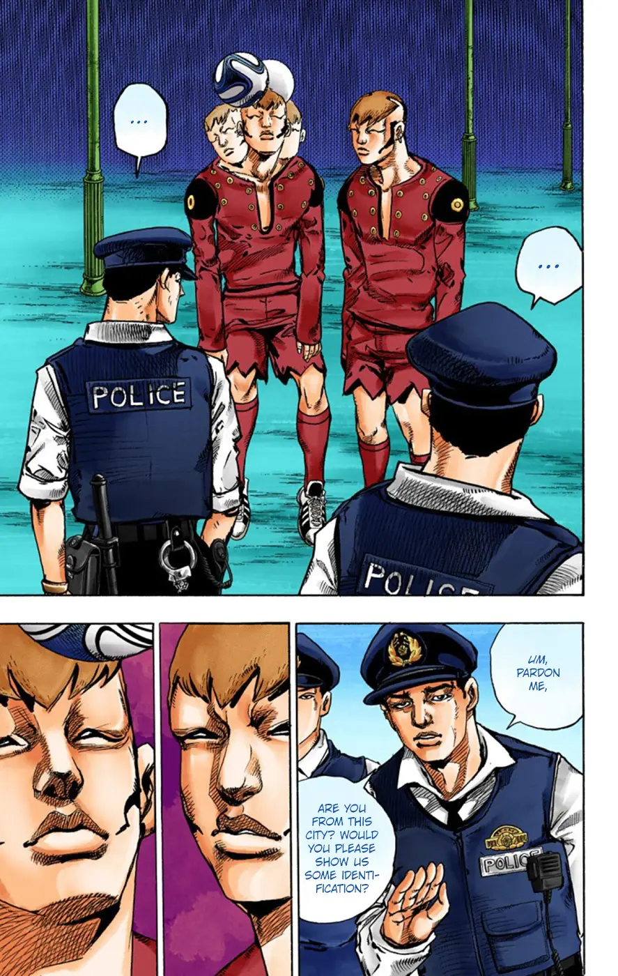 JoJo's Bizarre Adventure, Part 8: JoJolion Colored Manga, chapter 44, page 33