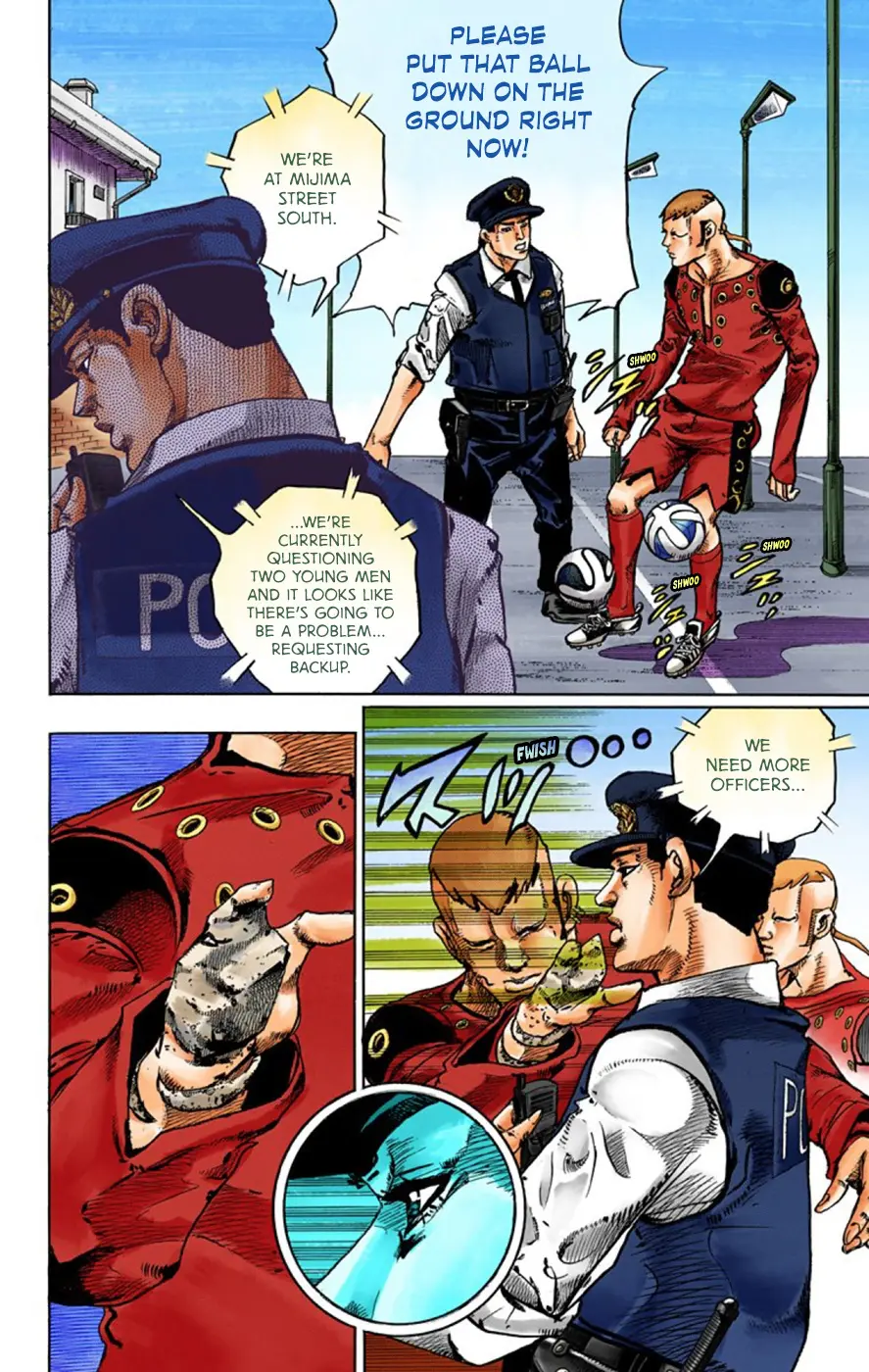 JoJo's Bizarre Adventure, Part 8: JoJolion Colored Manga, chapter 44, page 36