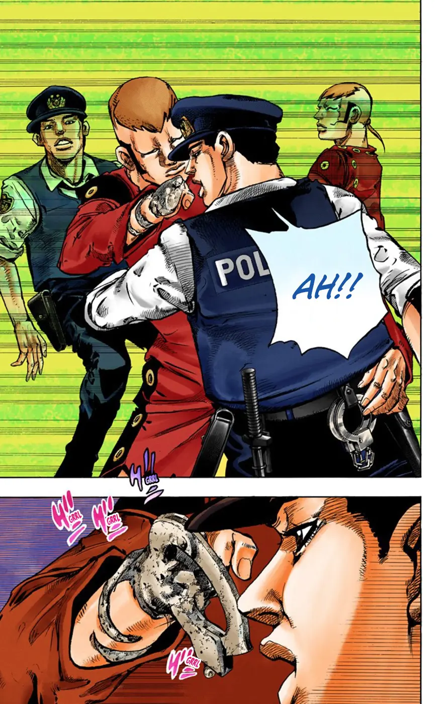 JoJo's Bizarre Adventure, Part 8: JoJolion Colored Manga, chapter 44, page 37