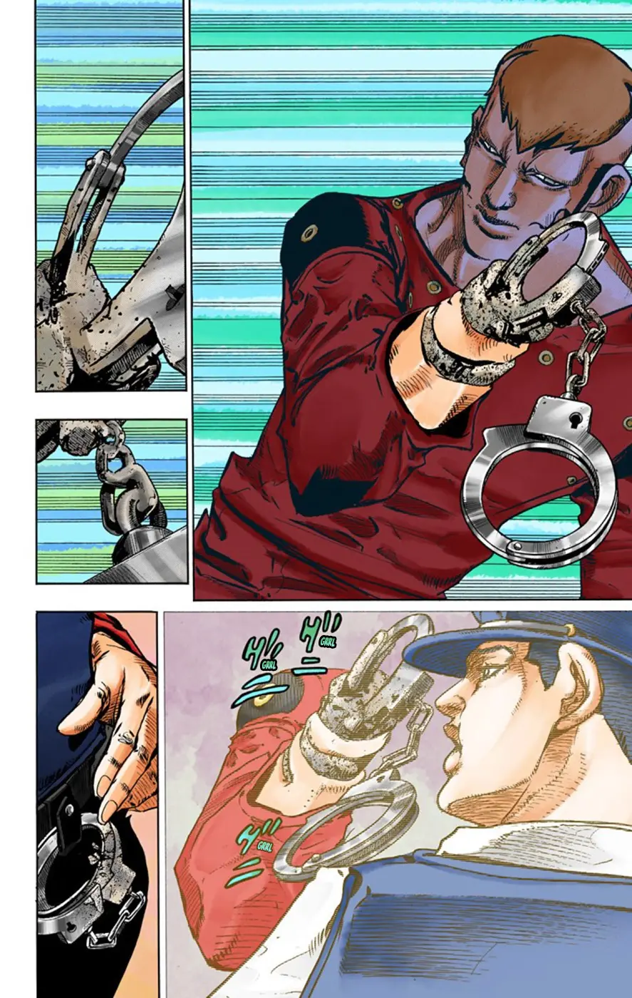 JoJo's Bizarre Adventure, Part 8: JoJolion Colored Manga, chapter 44, page 38
