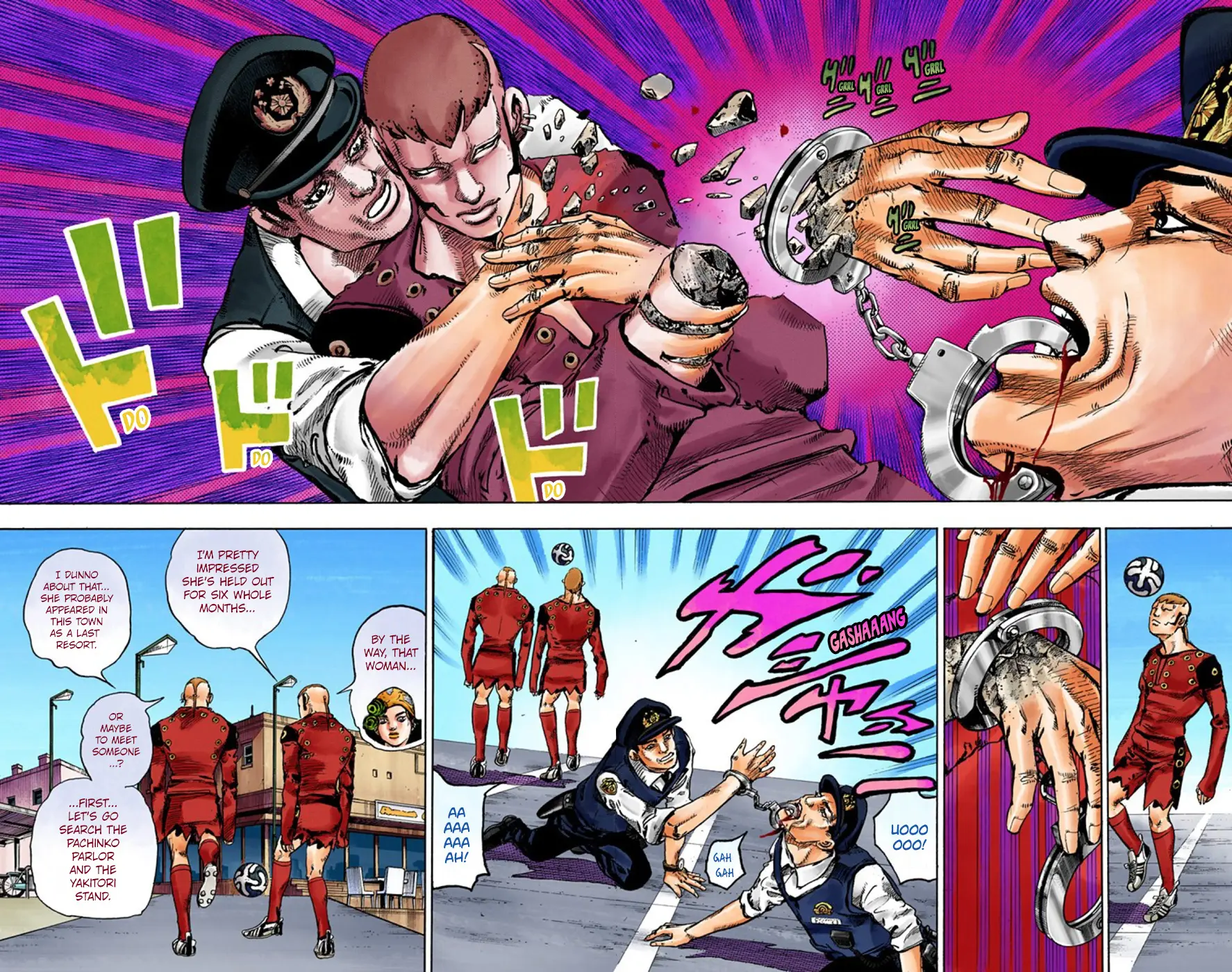 JoJo's Bizarre Adventure, Part 8: JoJolion Colored Manga, chapter 44, page 41