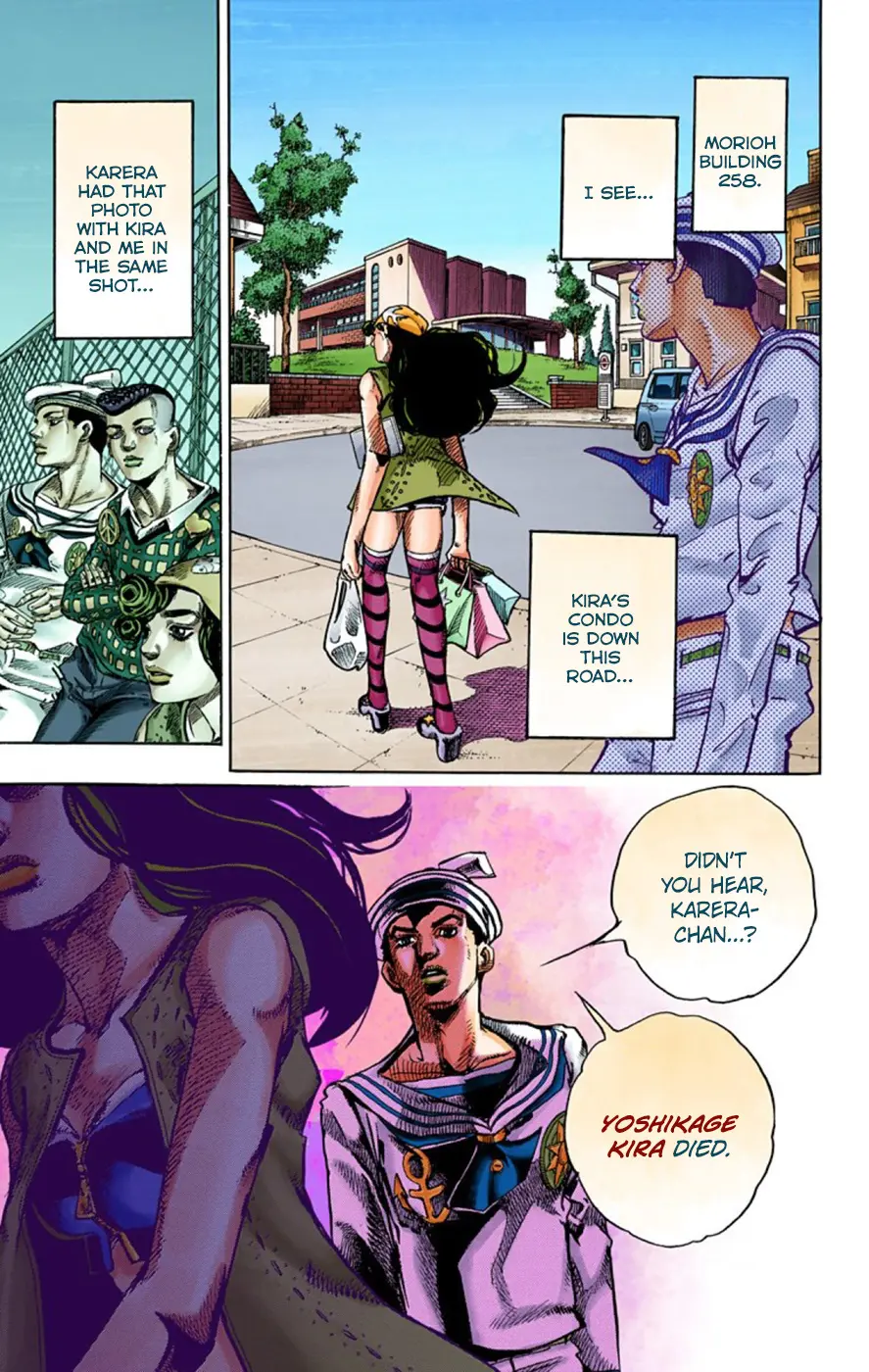 JoJo's Bizarre Adventure, Part 8: JoJolion Colored Manga, chapter 45, page 11