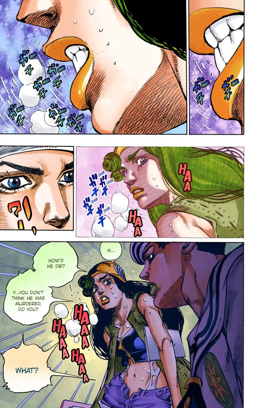 JoJo's Bizarre Adventure, Part 8: JoJolion Colored Manga, chapter 45, page 13