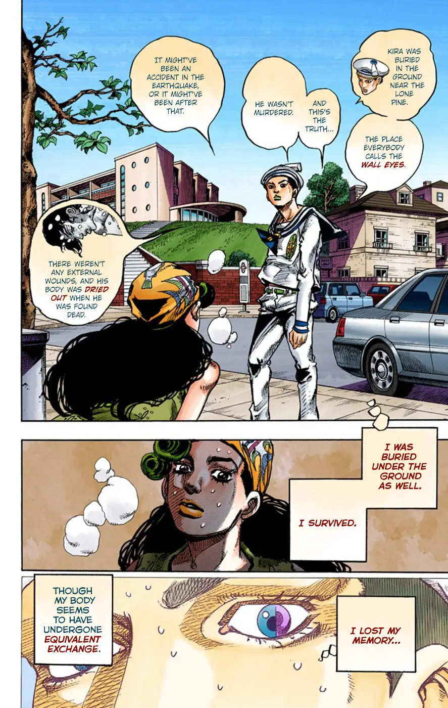JoJo's Bizarre Adventure, Part 8: JoJolion Colored Manga, chapter 45, page 16