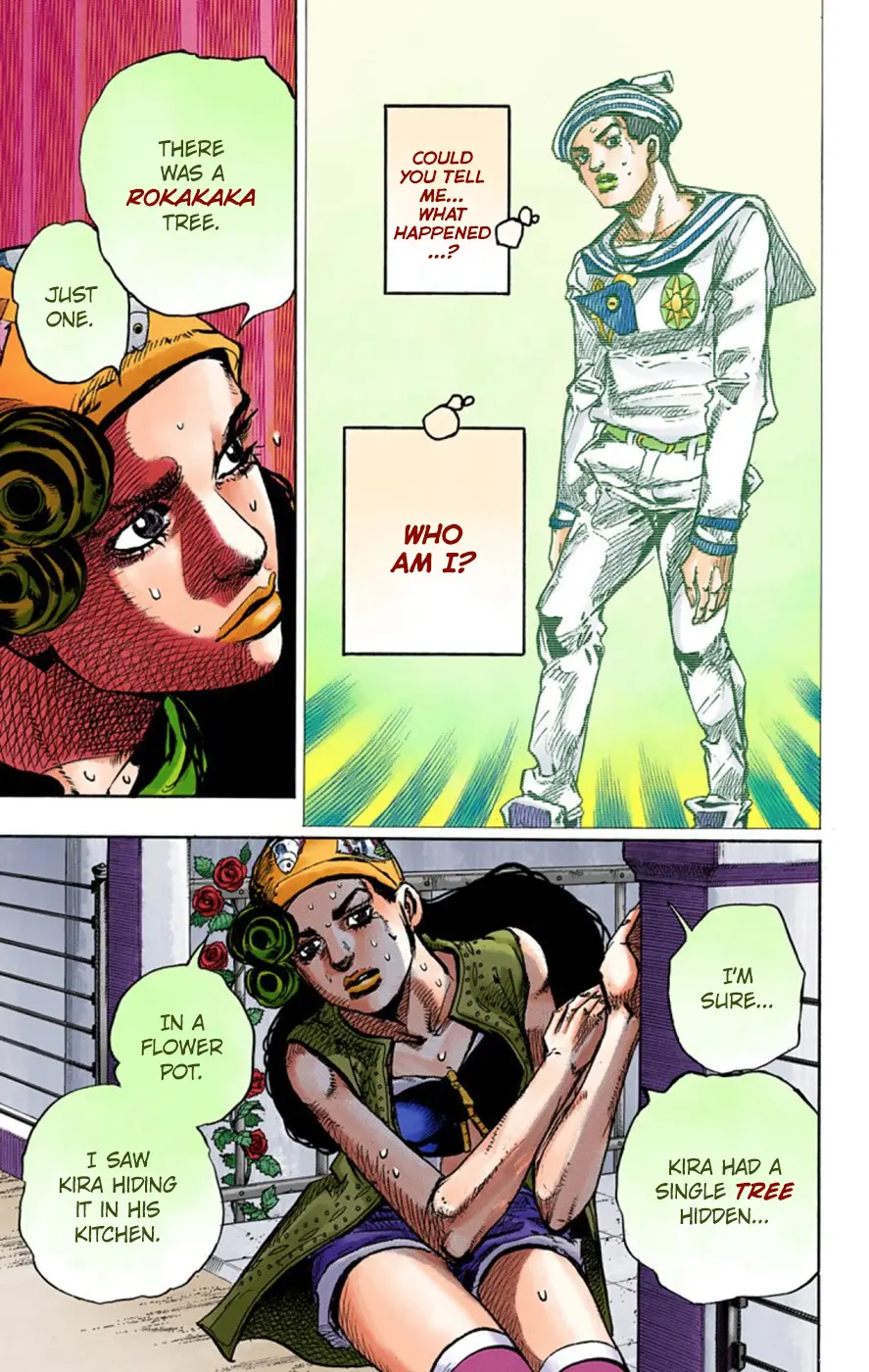 JoJo's Bizarre Adventure, Part 8: JoJolion Colored Manga, chapter 45, page 17