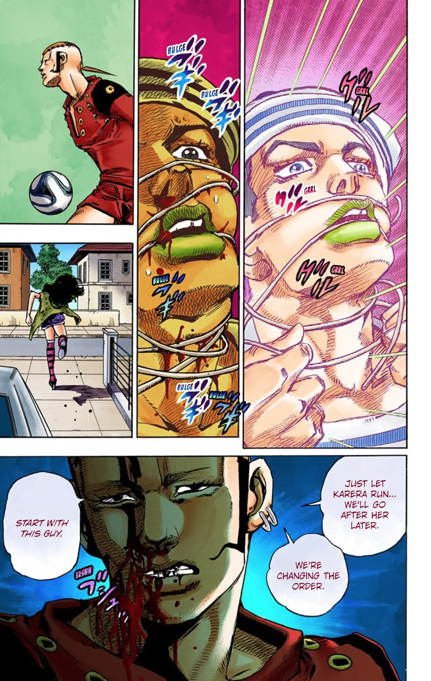 JoJo's Bizarre Adventure, Part 8: JoJolion Colored Manga, chapter 45, page 32
