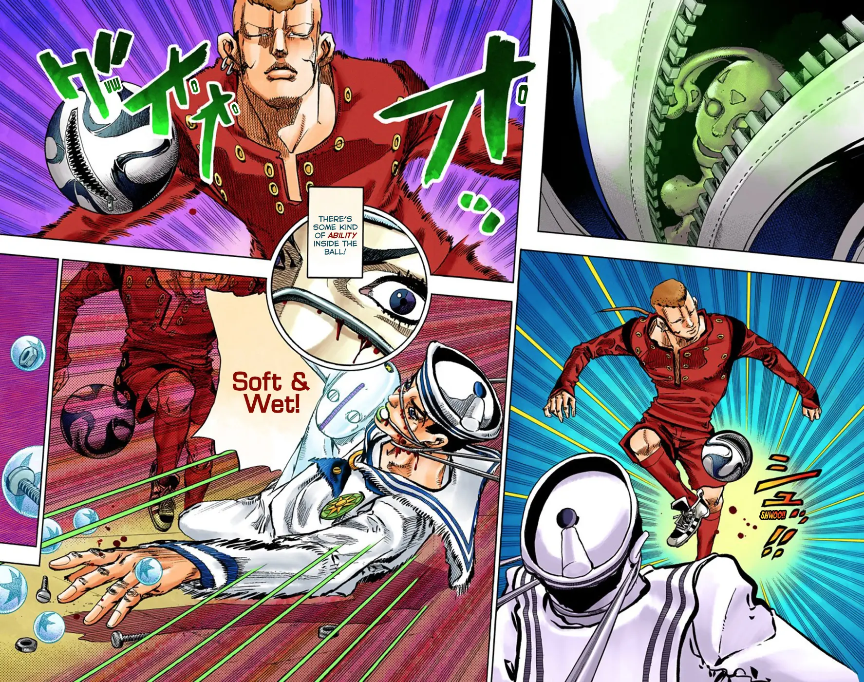 JoJo's Bizarre Adventure, Part 8: JoJolion Colored Manga, chapter 46, page 10
