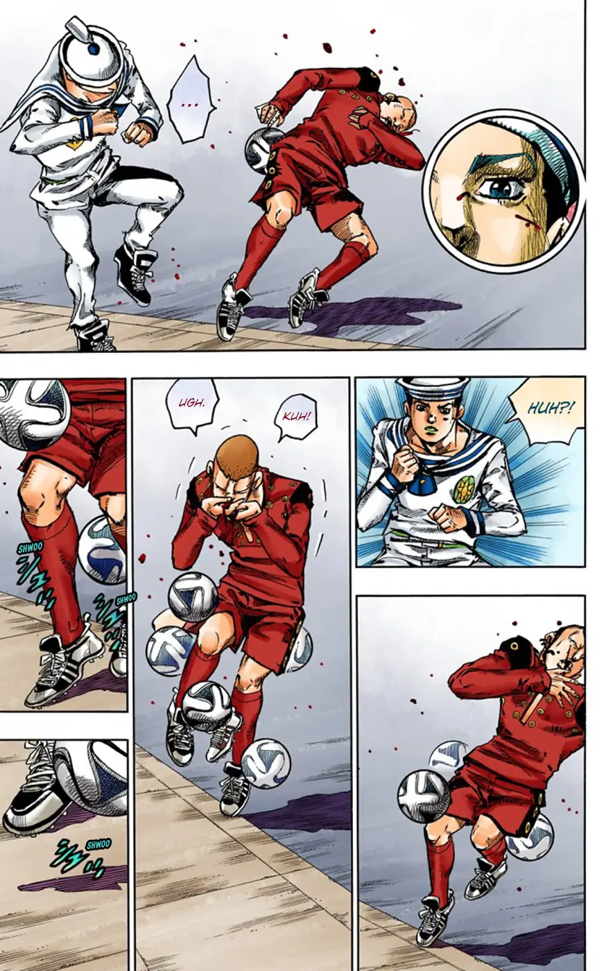 JoJo's Bizarre Adventure, Part 8: JoJolion Colored Manga, chapter 46, page 15