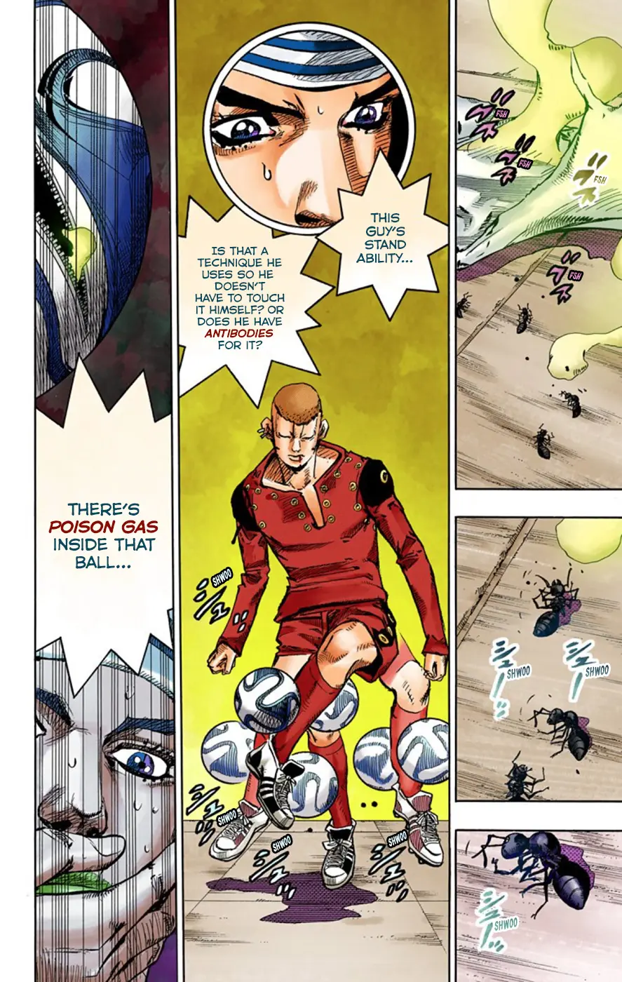 JoJo's Bizarre Adventure, Part 8: JoJolion Colored Manga, chapter 46, page 22