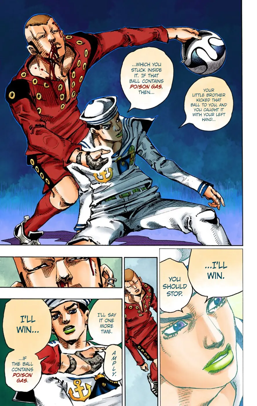 JoJo's Bizarre Adventure, Part 8: JoJolion Colored Manga, chapter 46, page 26
