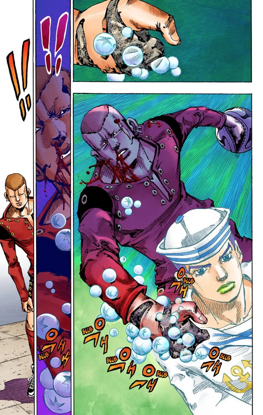JoJo's Bizarre Adventure, Part 8: JoJolion Colored Manga, chapter 46, page 28