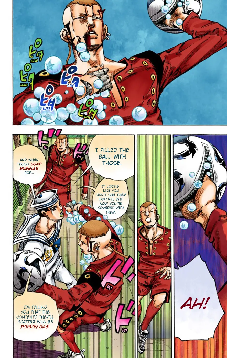 JoJo's Bizarre Adventure, Part 8: JoJolion Colored Manga, chapter 46, page 29