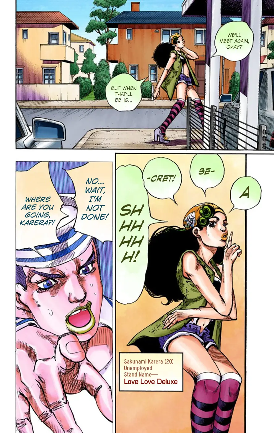 JoJo's Bizarre Adventure, Part 8: JoJolion Colored Manga, chapter 46, page 36