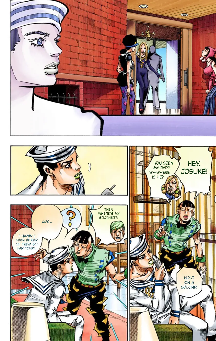JoJo's Bizarre Adventure, Part 8: JoJolion Colored Manga, chapter 47, page 14
