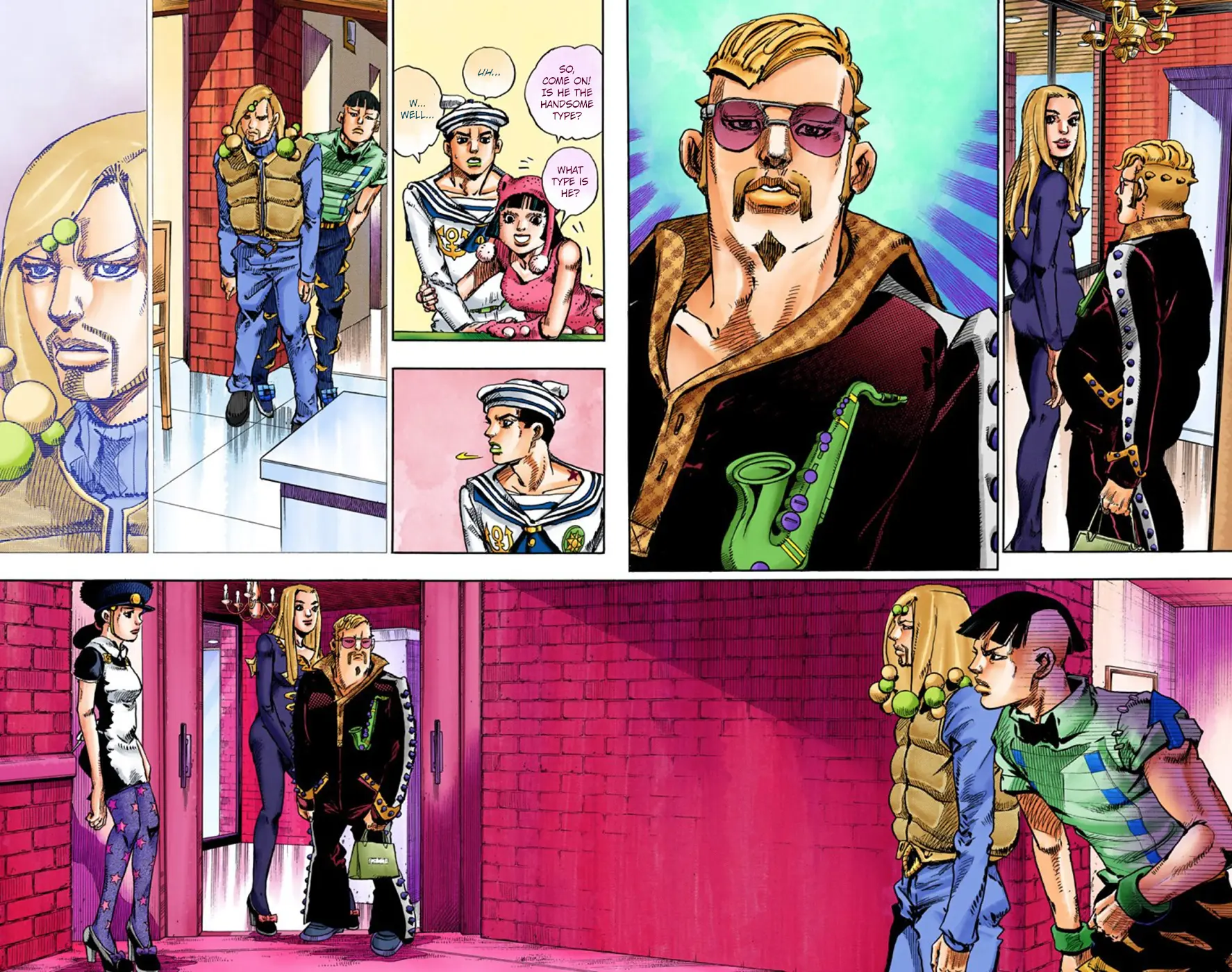 JoJo's Bizarre Adventure, Part 8: JoJolion Colored Manga, chapter 47, page 16