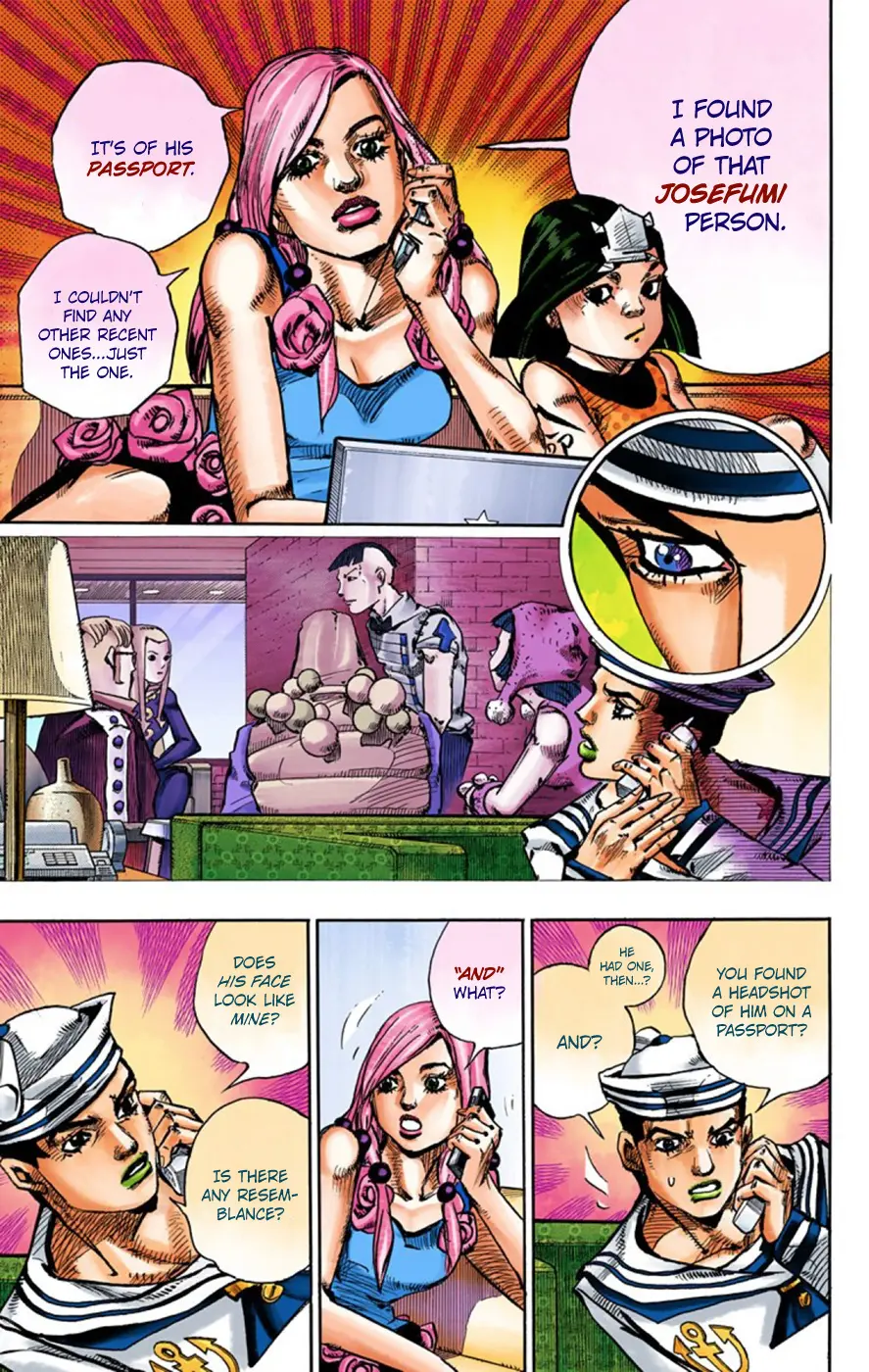 JoJo's Bizarre Adventure, Part 8: JoJolion Colored Manga, chapter 48, page 10