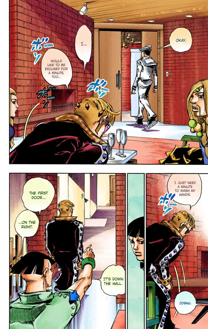JoJo's Bizarre Adventure, Part 8: JoJolion Colored Manga, chapter 48, page 17