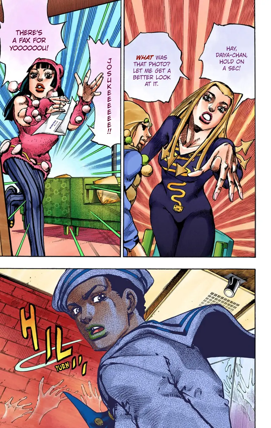 JoJo's Bizarre Adventure, Part 8: JoJolion Colored Manga, chapter 48, page 36
