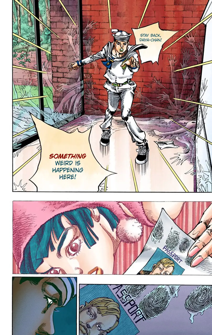 JoJo's Bizarre Adventure, Part 8: JoJolion Colored Manga, chapter 48, page 37
