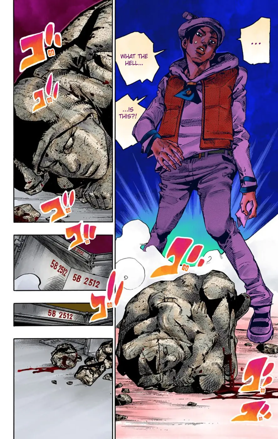 JoJo's Bizarre Adventure, Part 8: JoJolion Colored Manga, chapter 49, page 25
