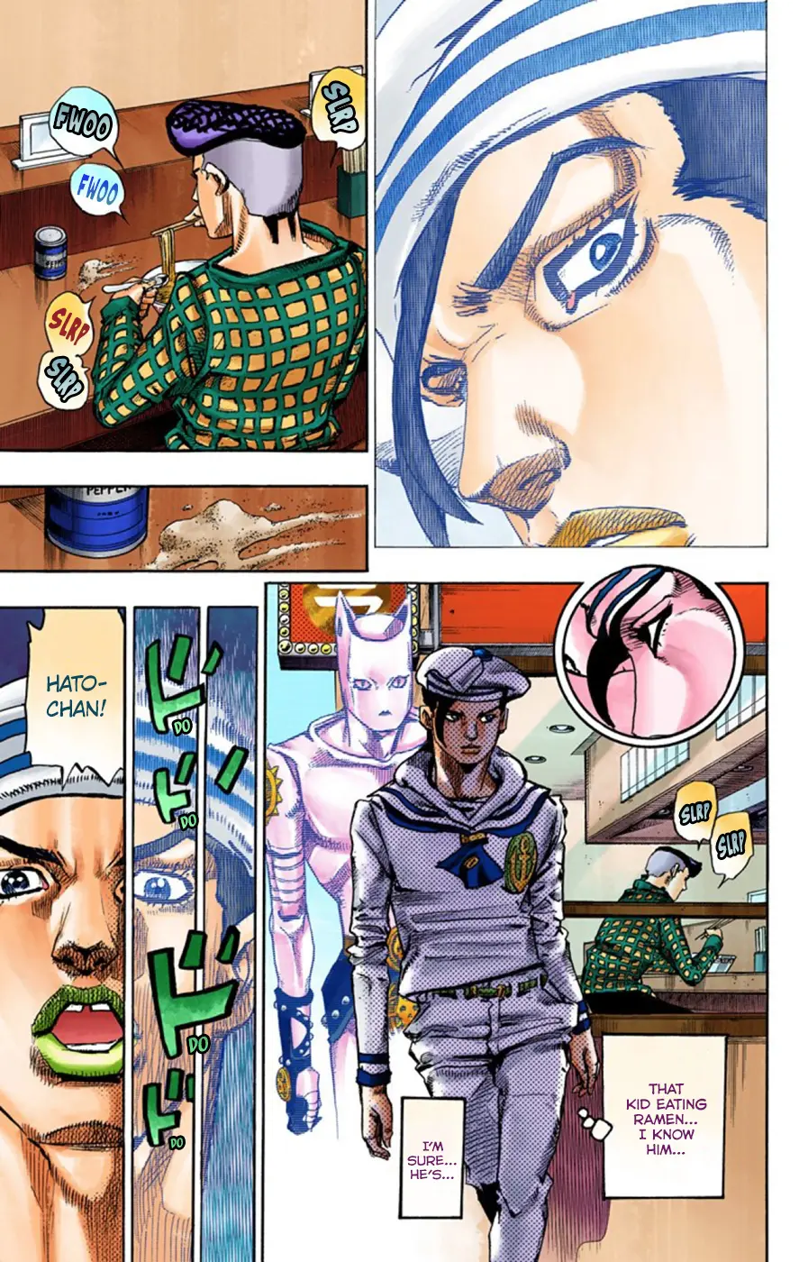 JoJo's Bizarre Adventure, Part 8: JoJolion Colored Manga, chapter 49, page 37