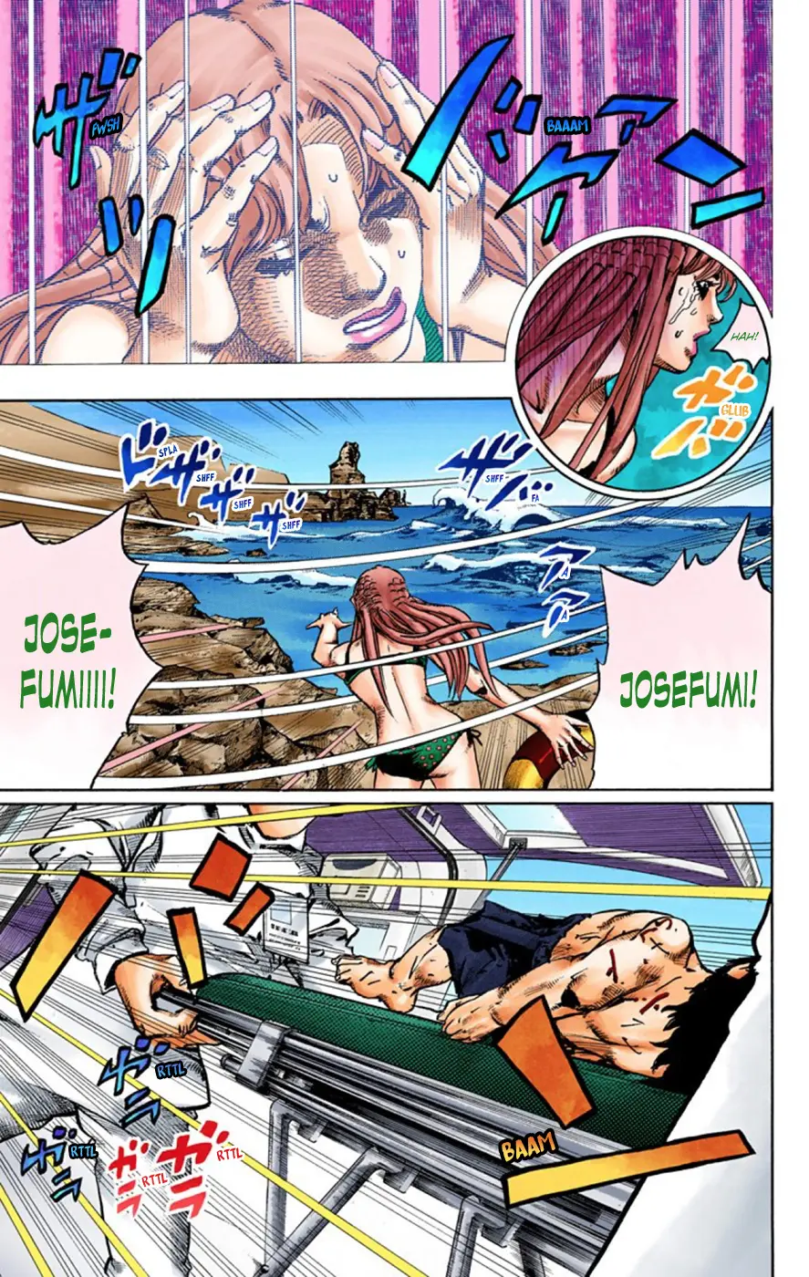 JoJo's Bizarre Adventure, Part 8: JoJolion Colored Manga, chapter 50, page 9