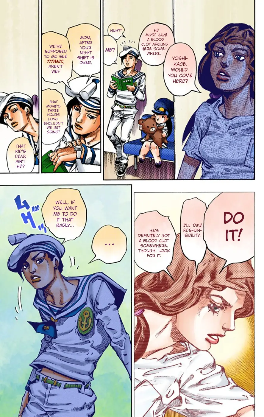 JoJo's Bizarre Adventure, Part 8: JoJolion Colored Manga, chapter 50, page 11