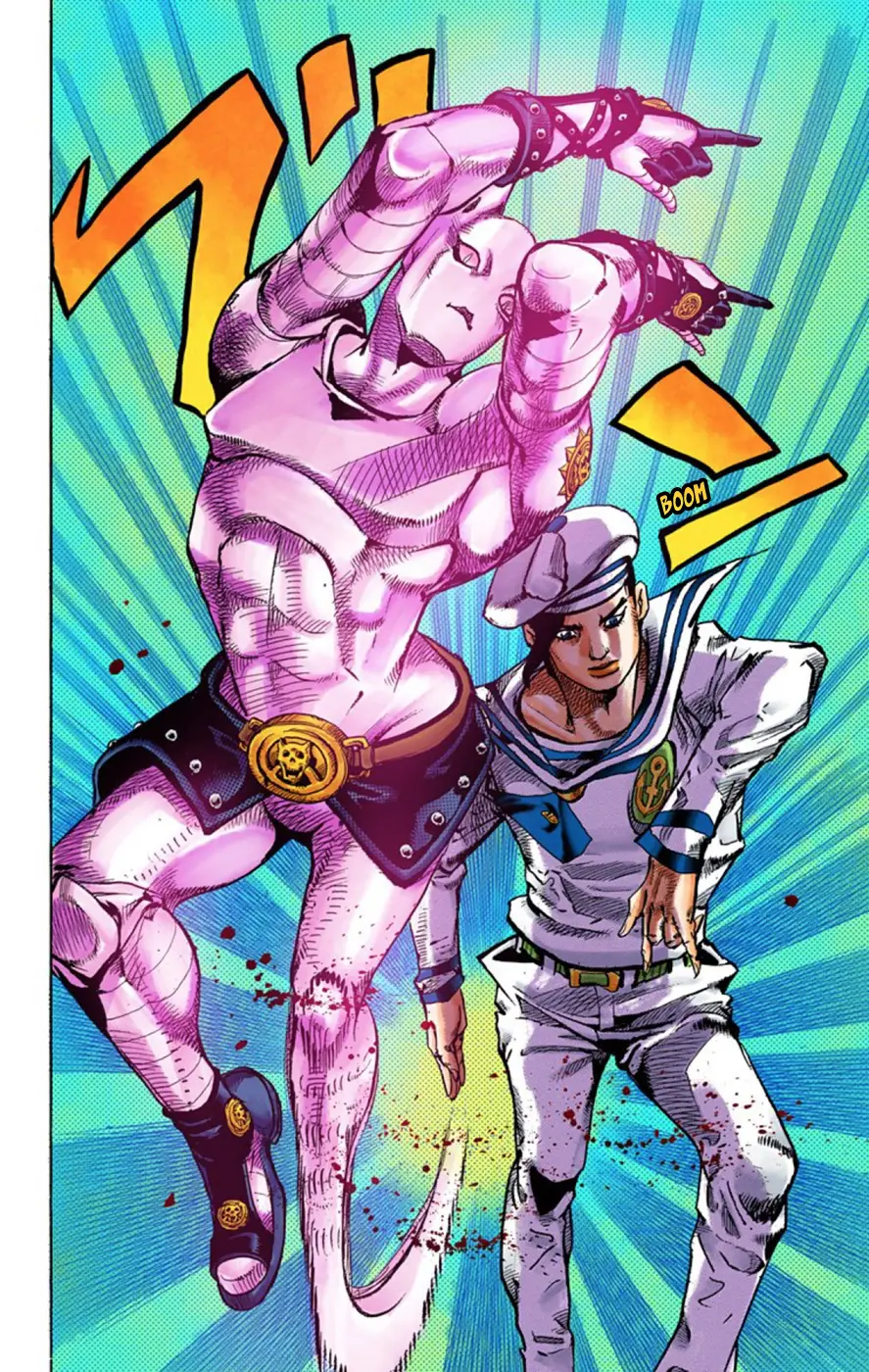 JoJo's Bizarre Adventure, Part 8: JoJolion Colored Manga, chapter 50, page 12