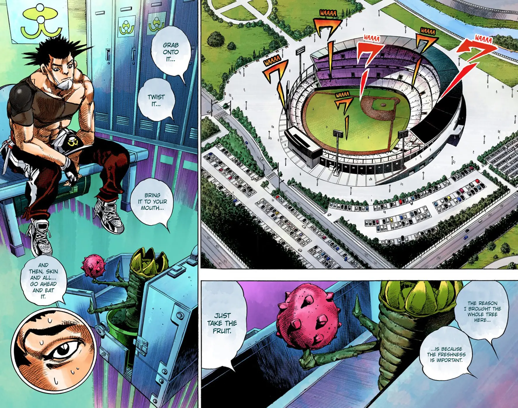 JoJo's Bizarre Adventure, Part 8: JoJolion Colored Manga, chapter 50, page 16