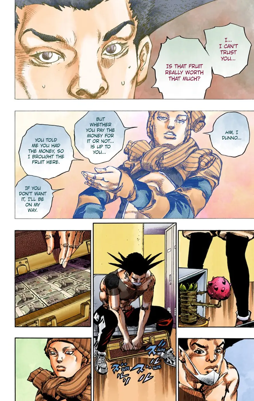 JoJo's Bizarre Adventure, Part 8: JoJolion Colored Manga, chapter 50, page 17