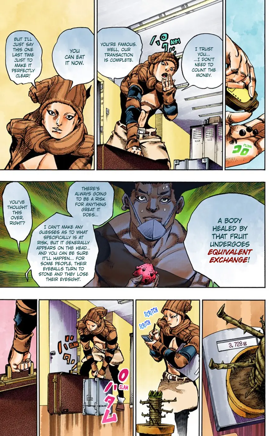 JoJo's Bizarre Adventure, Part 8: JoJolion Colored Manga, chapter 50, page 18