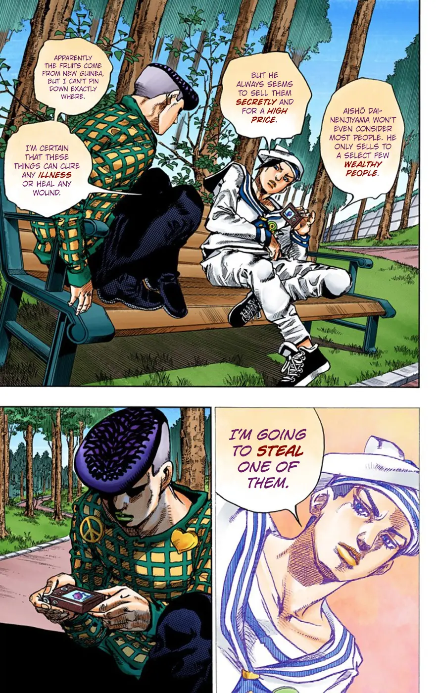 JoJo's Bizarre Adventure, Part 8: JoJolion Colored Manga, chapter 50, page 22