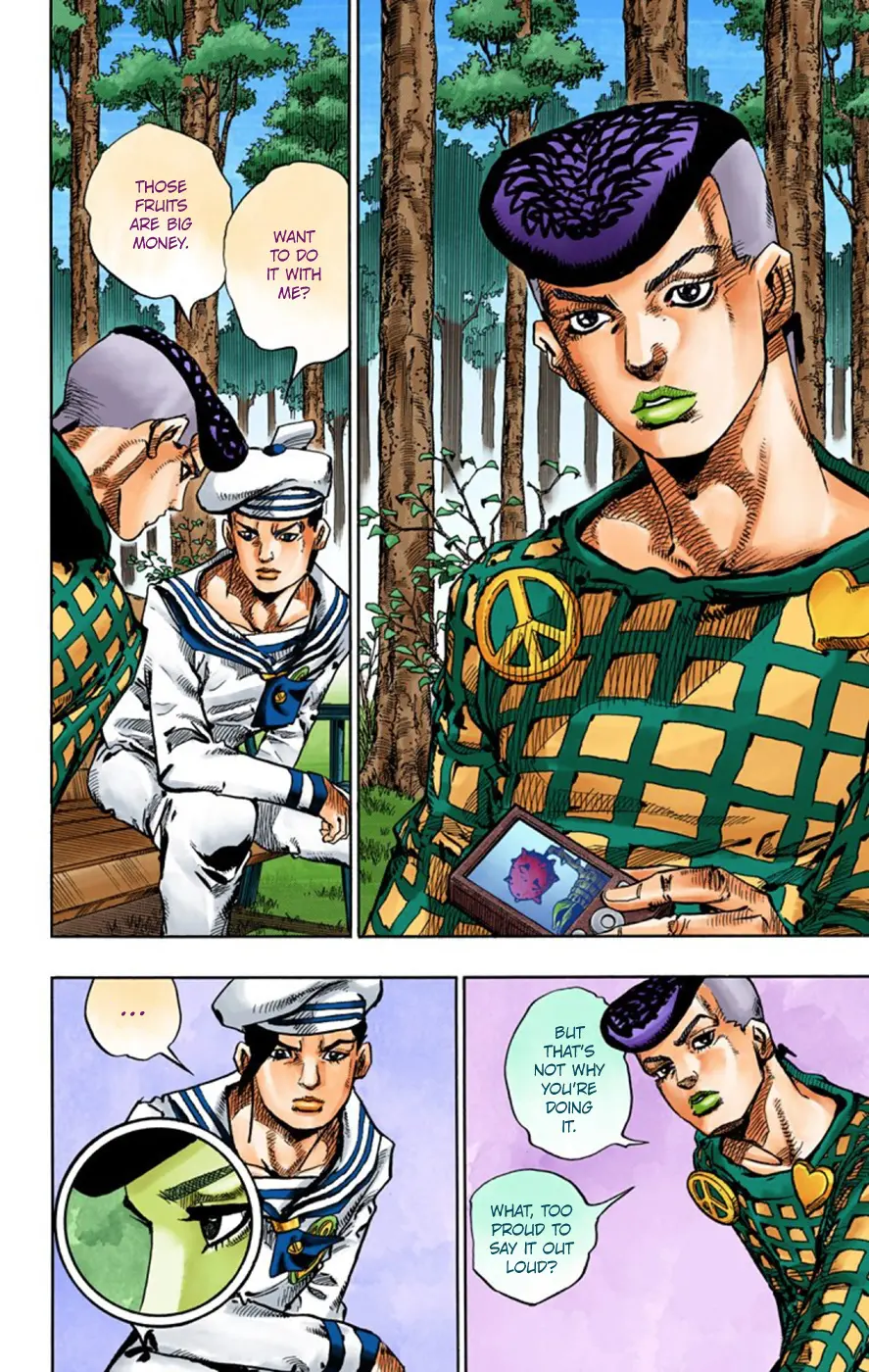 JoJo's Bizarre Adventure, Part 8: JoJolion Colored Manga, chapter 50, page 23