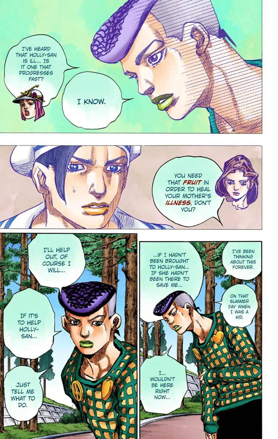 JoJo's Bizarre Adventure, Part 8: JoJolion Colored Manga, chapter 50, page 24