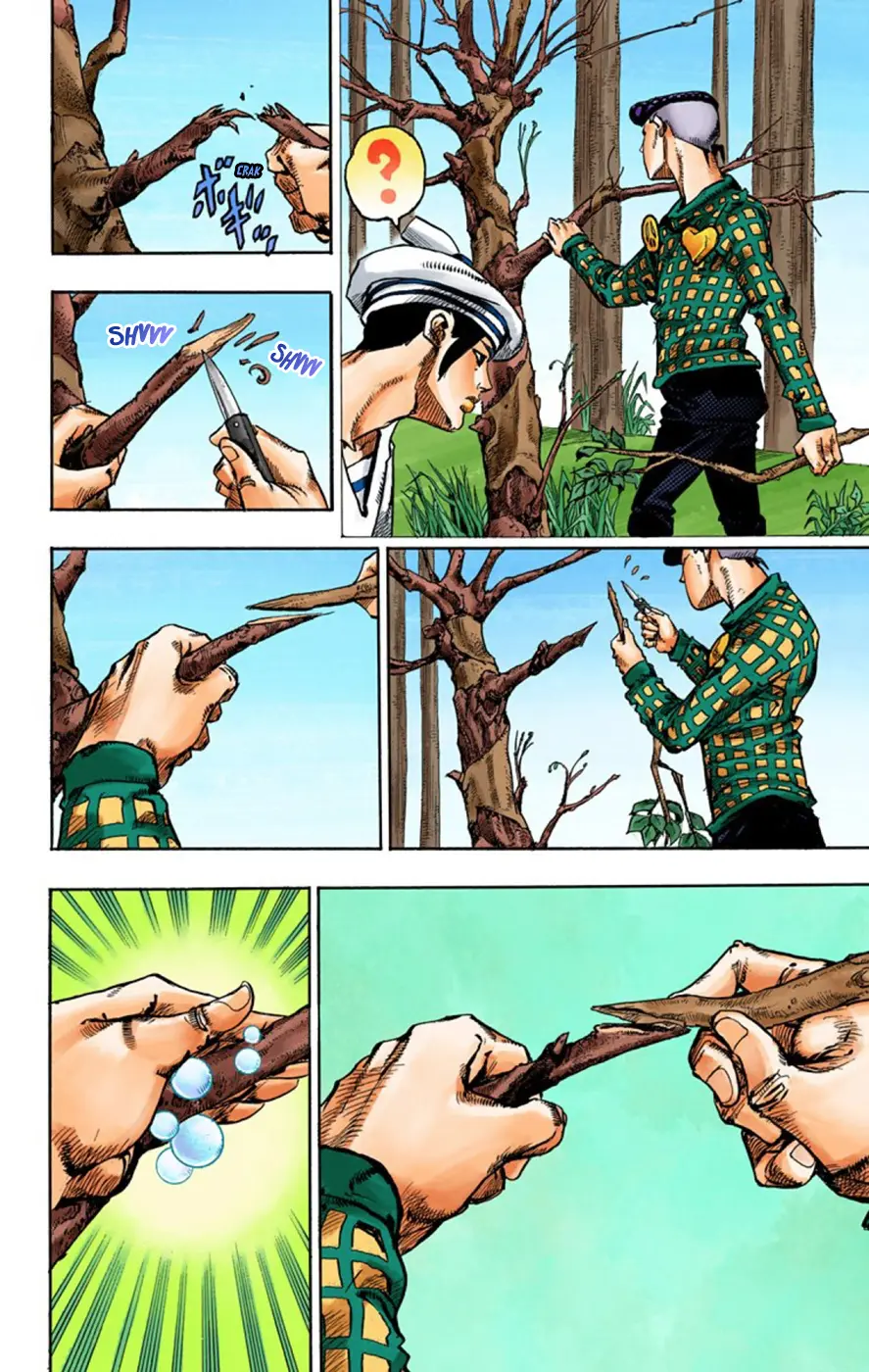 JoJo's Bizarre Adventure, Part 8: JoJolion Colored Manga, chapter 50, page 27