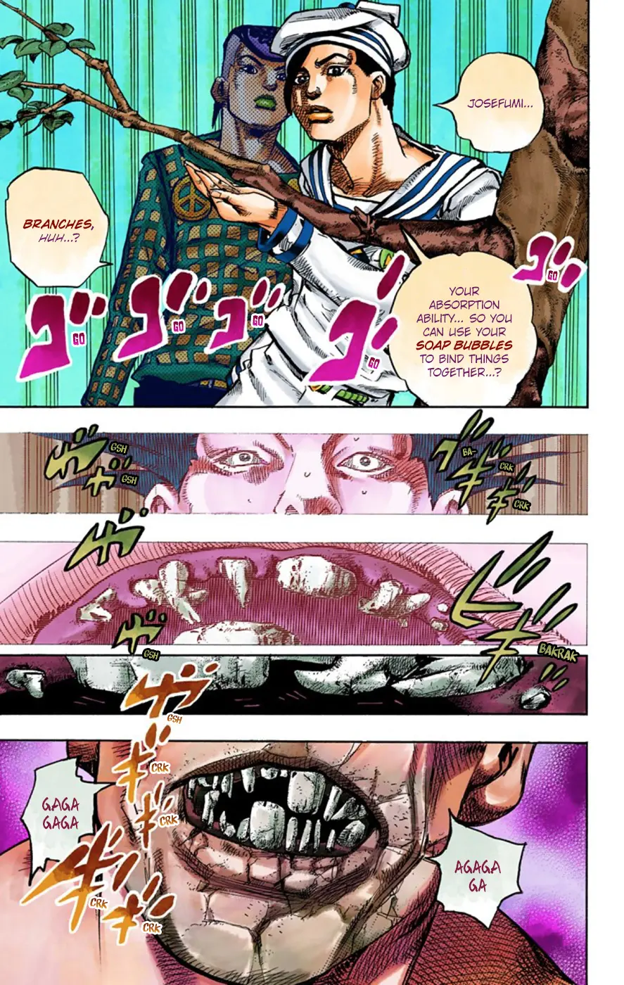 JoJo's Bizarre Adventure, Part 8: JoJolion Colored Manga, chapter 50, page 30